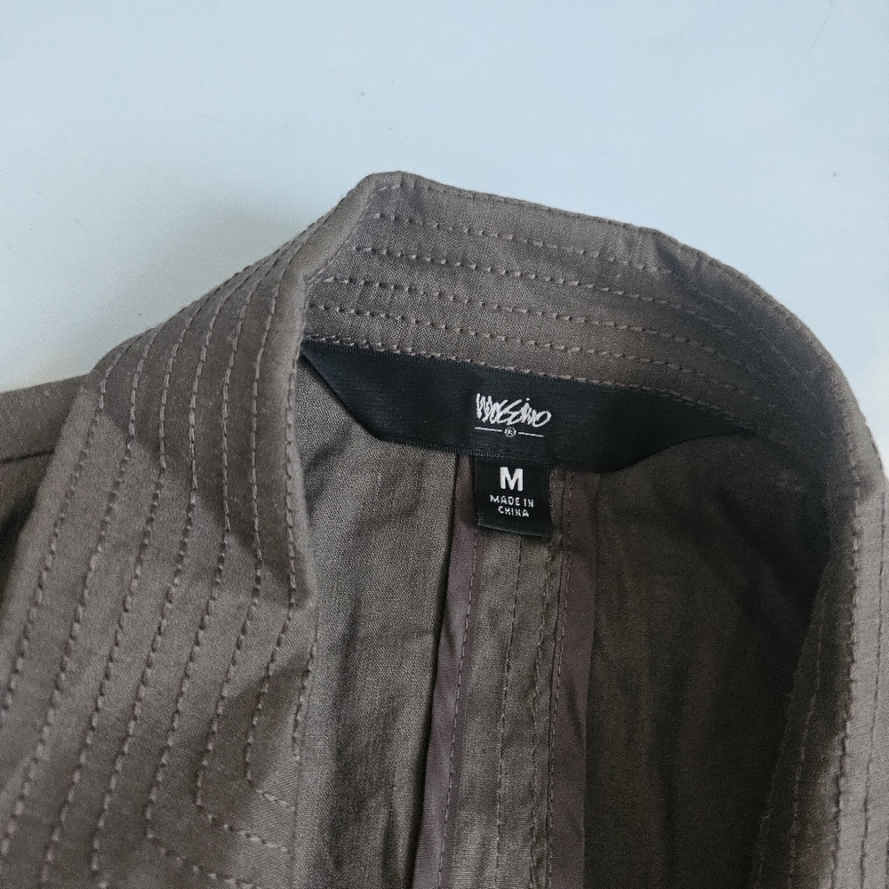 Gray Purple Button-Up Blazer Lightweight Blazer J… - image 2